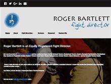 Tablet Screenshot of fights4stage.com